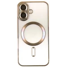iPhone16 ケース メタリック カメラカバーケース 【Color】ゴールド