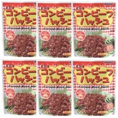 オキハム ミニコンビーフハッシュ65g ×6袋 沖縄ハム レトルト パウチ 沖縄料理 沖縄 送料無料 保存 非常食 備蓄