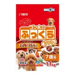 【同梱不可】【3個セット】マルカン（サンライズ）ゴン太のふっくらソフト7歳以上用1.1kg
