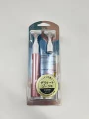 貝印 FEMINICARE (フェミニケア) 音波振動カミソリ デリケートゾーン用かみそり ムダ毛ケア 毛剃り VIO