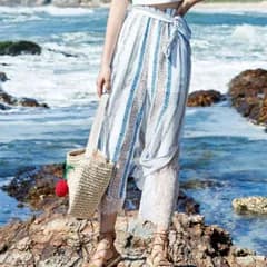 【期間限定10%OFF】ワイドパンツ レディース 春 夏 ガウチョパンツ バルーンパンツ サーカスパンツ アラジンパンツ ワイド サルエル パンツ 黒 ボトムス ドット 水玉 柄 無地 サルエルパンツ ロングパンツ アシンメトリー 服 個性的 大きいサイズ ウ