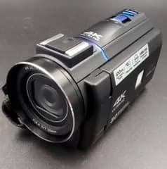 4Kデジタルマルチムービーカメラセット デジタルビデオカメラ 3型タッチパネル 専用録音マイク SDカード付 三脚スタンド JOY-4KDVCAM-BK ジョワイユ joyeux【新品未開封】