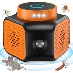 Soynlooy ネズミ 駆除 超音波 強力 ネズミよけ 有効範囲350 ストロボライト 光センサー 鼠駆除 ネズミ捕り 撃退 3つのスピーカー 360°全方位 安全無害 静音 低消費電力 倉庫 屋根裏 ガレージ 日本語取扱説明書 0