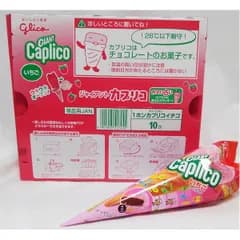 グリコ　ジャイアントカプリコ(いちご)　１０入/18