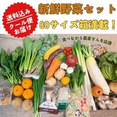【2022年度 国内No.1獲得！】 市場直送！ 野菜セット 詰め合わせ 80サイズ箱 【福袋】玉ねぎ にんじん じゃがいも みかん 梨 桃 芋 米 りんご トマト シャインマスカット ギフト 青果 果物 農家 市場 八百屋 食品 贈答  料理 フルーツ 福袋