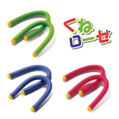 【新品】【送料無料】【おまとめ購入割あり】小島通商 くねくね曲がって 使い方無限大！くねローゼ マルチバンド ３色セット /  多目的バンド 結束バンド/スマホスタンド ゴミ袋フック まとめ売り 変幻自在 多機能 用途いろいろ 大人気 フック ドアストッパー
