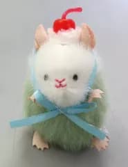 【中古】キーホルダー メロンソーダちゃん 「アートユニブテクニカラー ねずみのぬいぐるみ＆着ぐるみコレクション」