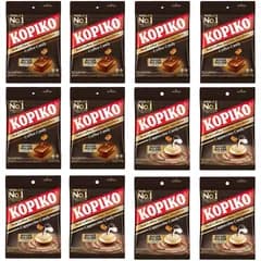 コピコ コーヒー KOPIKO コーヒー ＆ カプチーノ キャンディー【１２袋セット】1袋 31.5g　【約108粒】韓国  こぴこ コーヒーキャンディー カルディ キャンディーまとめ買い オフィス用 お試しサイズ  香り人気 飴 あめ 韓国ドラマ 送料無料