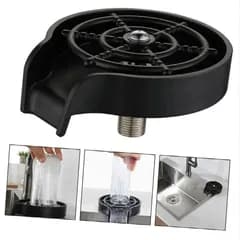 新品✨キッチンシンク用ガラスリンザー コップ洗浄機 シンク用カップワッシャー 00