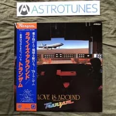 傷なし美盤 1977年 国内盤 トランザム Tranzam LPレコード ラブ・イズ・アラウンド Love Is Around 帯付チト河内 富倉安生 深町純 大村憲司