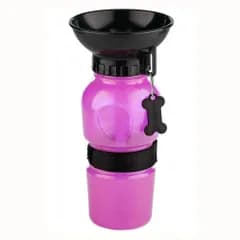 ☆ ピンク ☆ ペット 水飲み 水筒 犬 水飲み 散歩 水入れ 皿付き 水筒 ウォーターボトル 携帯水筒 水飲み器 ボウル ボトル ペット用水飲み 給水ボトル 給水器 小型犬 中型犬 大型犬 旅行 便利グッズ お散歩グッズ お出かけグッズ 犬用品 ペット用品