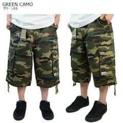 新品 プロクラブ PRO CLUB メンズ ショーツ 166 TWILL CARGO SHORTS ツイル カーゴ ショーツ ブラック ホワイト プレイド チェック柄 迷彩 カモフラージュ 黒 白 バギーショーツ 男性用 ズボン パンツ ストリート