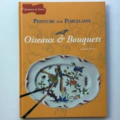 手芸本 ポーセレンペインティング 鳥と花々 PORCELAIN PAINTING