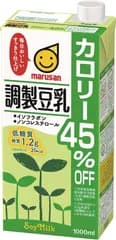マルサンアイ 調製豆乳 カロリー45%オフ パック 1L 1000ml×1ケース/6本