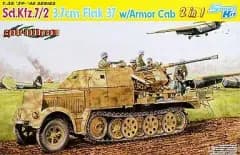 【中古】プラモデル 1/35 WW.II ドイツ軍 Sd.Kfz.7/2 8tハーフトラック 3.7cm Flak37 対空機関砲搭載型 「’39-’45 SERIES」 [6542]