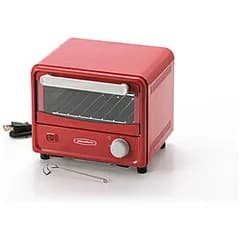 【新品・2営業日で発送】タマハシ(TAMAHASHI) PCL40Rレッド ミニオーブントースター