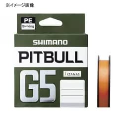 [シマノ(SHIMANO)] LD-M41U ピットブルG5 100m ハイオレンジ 0.6号
