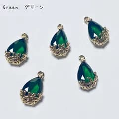 ジルコニアドロップパーツ