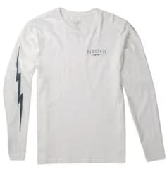 Electric Undervolt L/S T-Shirt White M Tシャツ 送料無料