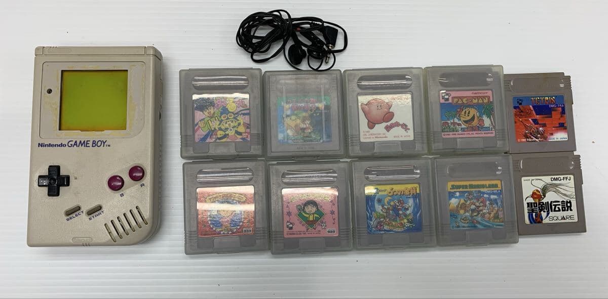 1円スタート 21068 Nintendo ゲームボーイ ソフトセット ソフト 10本まとめ売り 任天堂 DMG-01 GAME BOY ゲーム機 カービィー マリオ