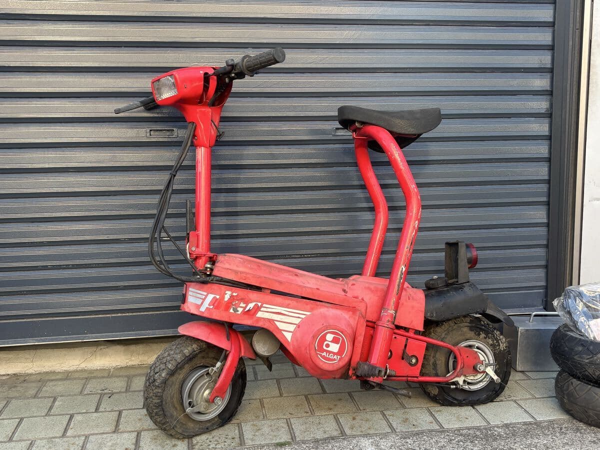折りたたみバイク ベスパ ベスパ社 ARGAT PLICO 希少車 ビンテージ オブジェ 敷地内用