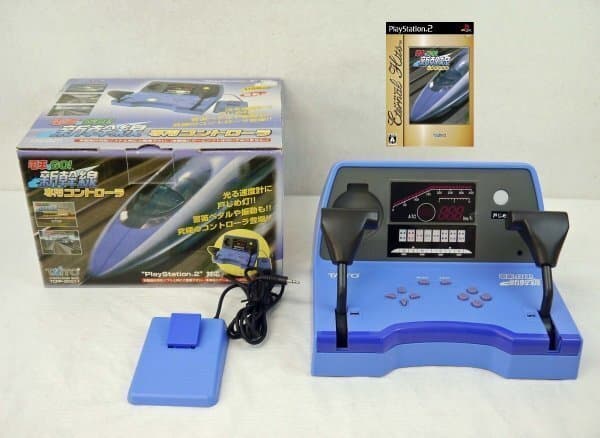 PS2 電車でGO!山陽新幹線コントローラー(TAITO TCPP-20011) タイトー 未使用品 新品 + 山陽新幹線編エターナルヒッツ 即納 F